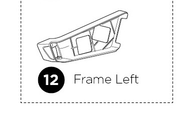 Billede af Lamp frame L